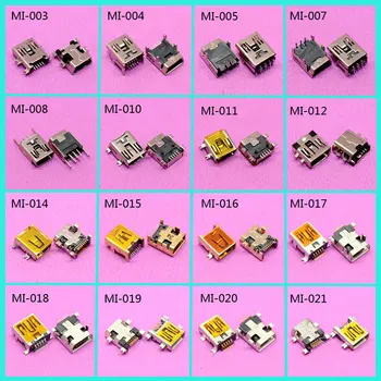 

YuXi 16models, V3 port Micro Mini USB Jack charging port connector 5P 8P 10P For mobile phone/ tablet PC/ mp3 mp4 mp5 GPS...