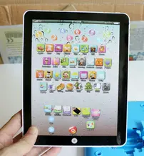 Ypad English educational toys for kid,Toy pad Early Learning Machine Tablet Computer For Kids 2 Colors Mixed with retail box