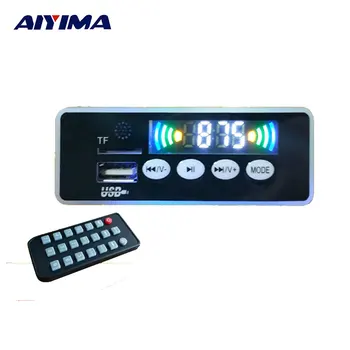 

AIYIMA MP3 Player Bluetooth APE Lossless Decoder 12V MP3 Module USB Sound Card Hifi Fever Music Player SD Card Module