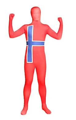 New Arrival High Quality Lycra Spandex Cross Hot Sale Unisex Original Fetish Zentai Suits |