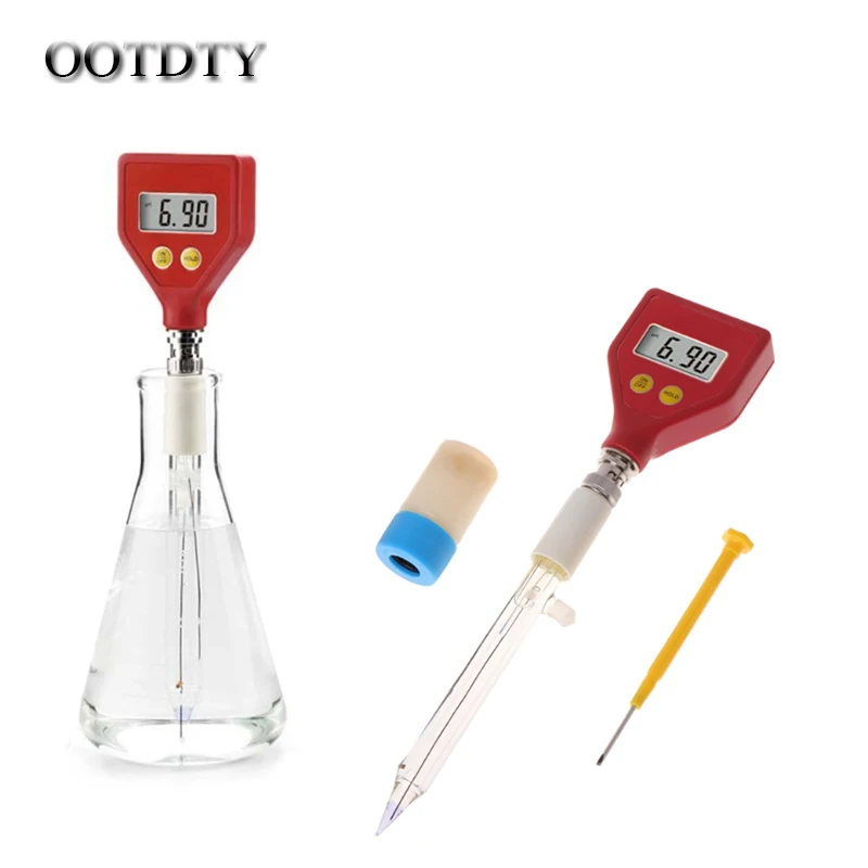 OOTDTY PH 98108 sharp стеклянный электрод для молока сыра анализатор тестер лабораторных