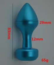 Dia 29 MM Metal Anal Bead Butt Plug Anus Toys For Couples,Fetish Erotic Porno Sex Adult Products For Women And Men Gay — LS3