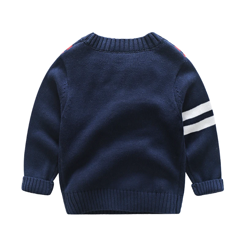 Vinntido Обувь для мальчиков Свитера, пуловеры свитер Дети Хлопок Дети Джерси вязаная детская одежда