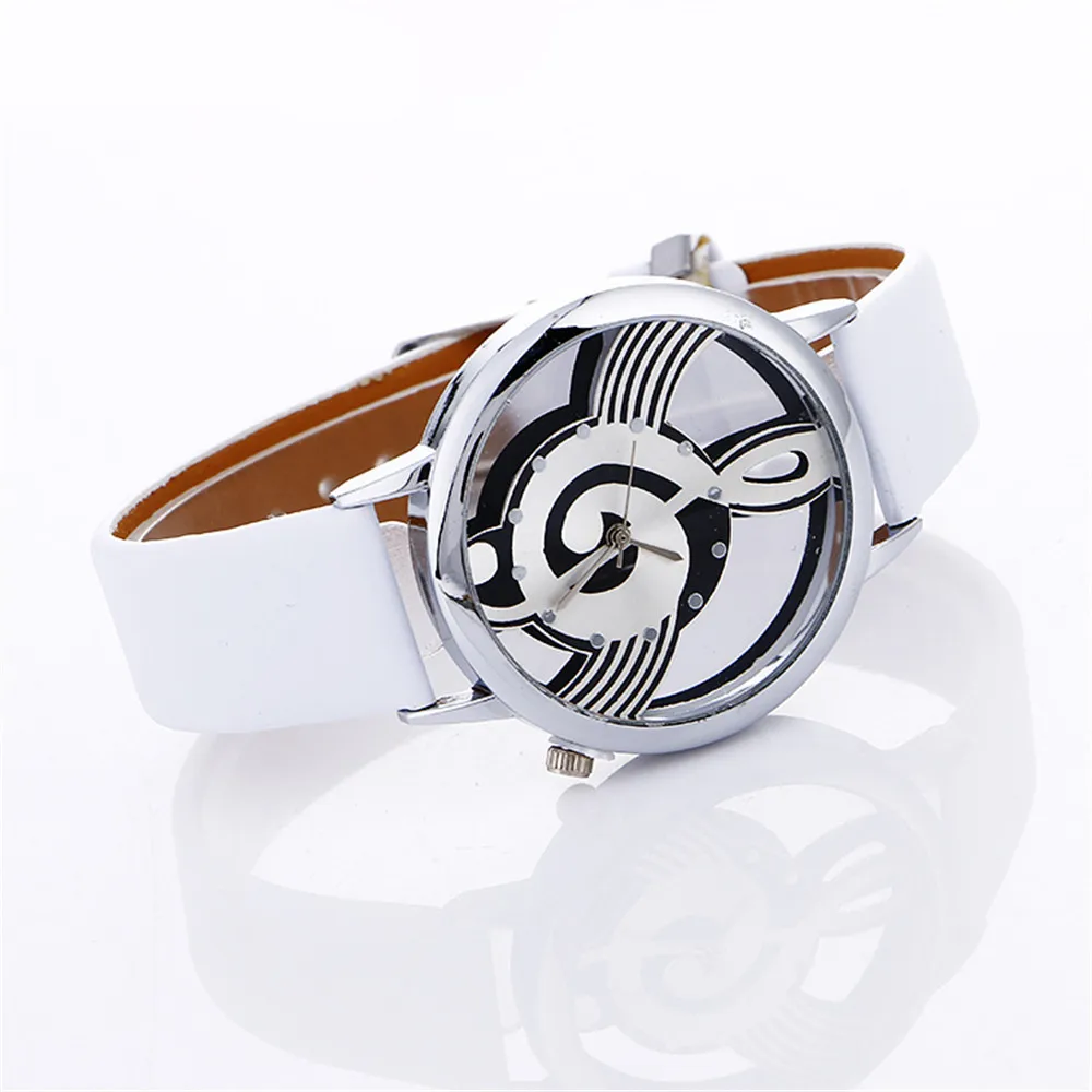 Reloj модные женские часы с музыкальной нотой женские часы Saatleri Роскошные брендовые элегантные женские часы bayan kol saati