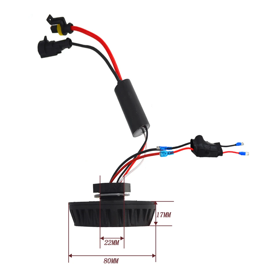 SKYJOYCE AC 12V 55W Canbus HID Ballast For 55W Xenon HID Replacement Bulb Headlight Kit Mini All In One Slim Round HID Ballast 