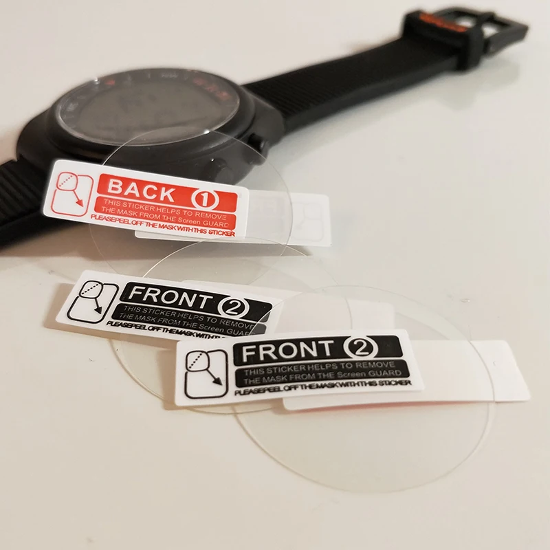 

100pcs Universal Watch Protective Film HD screen protector Circular High Definition anti scraping film different Size