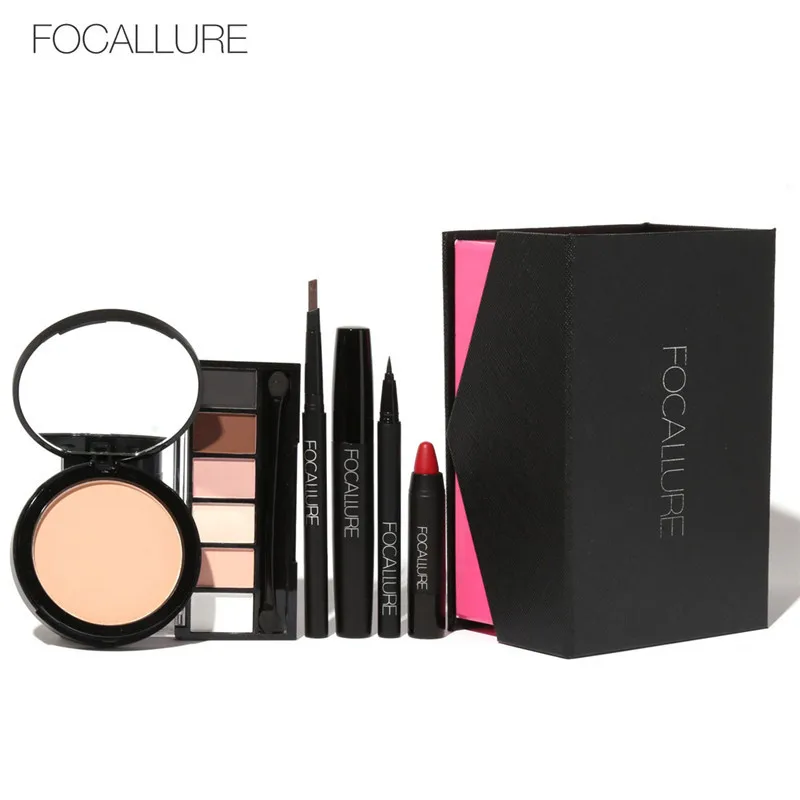 

High Quality 6/8Pcs/set Daily Use Cosmetics Makeup Sets Make Up Cosmetics Gift Set Tool Kit Makeup Gift