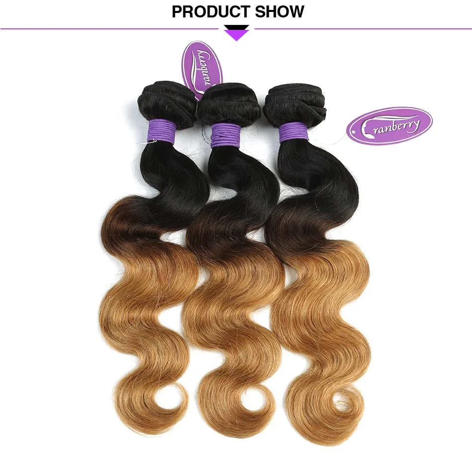 ombre body wave hair bundles