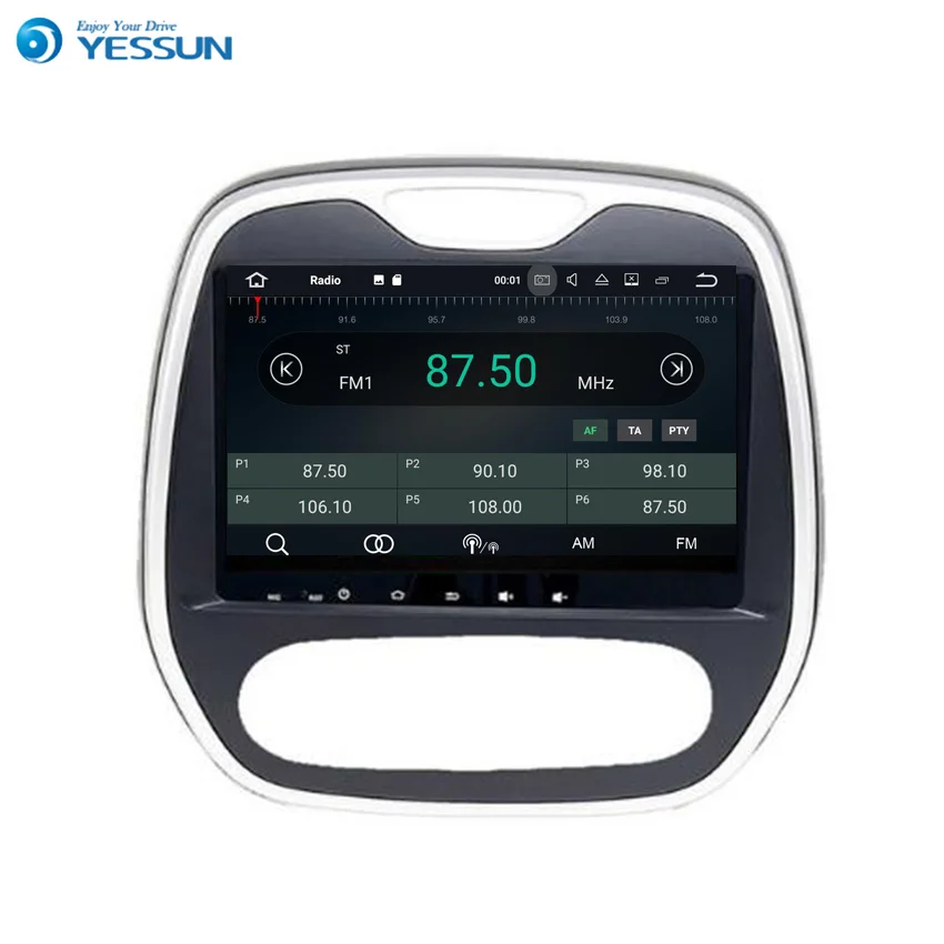 Top Yessun For Renault Captur 2011~2016 Android 6.0 Multimedia Player System Car Radio Stereo GPS Navigation Audio Video 1