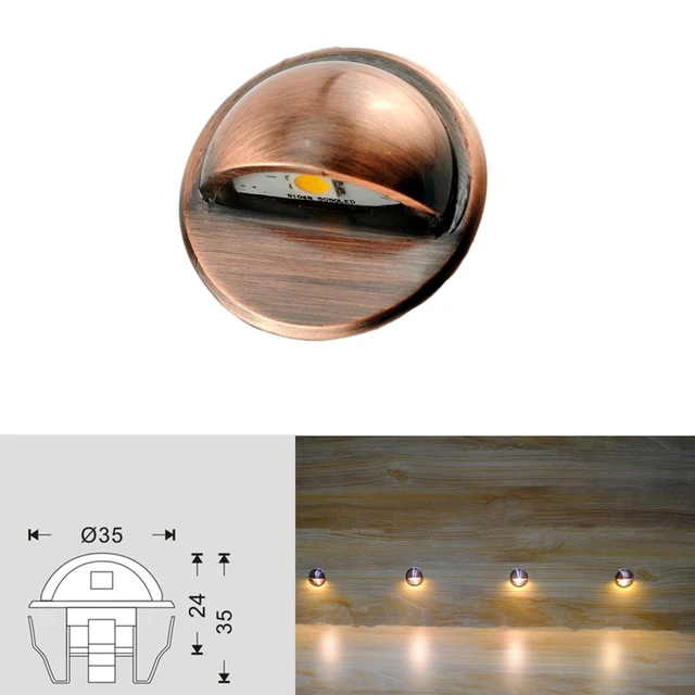 Pack Of 20 Laminate Flooring Lamp Waterproof Deck Light 12v Aluminum Pack Of 20 Laminate Flooring Lamp Waterproof Deck Light 12v Aluminum Led Underground Spot Blue Color