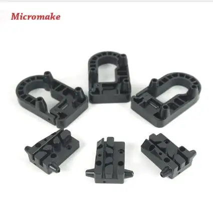 

Micromake Kossel Frame Delta 3D Printer Plastic Injection Parts Injection Molding Pulley Parts