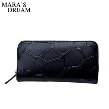 

Mara's Dream 2020 New PU Leather Wallet Women Female Vintage Card Holder Retro PU Leather Wallet Female Clutch Coin Purse Ladies