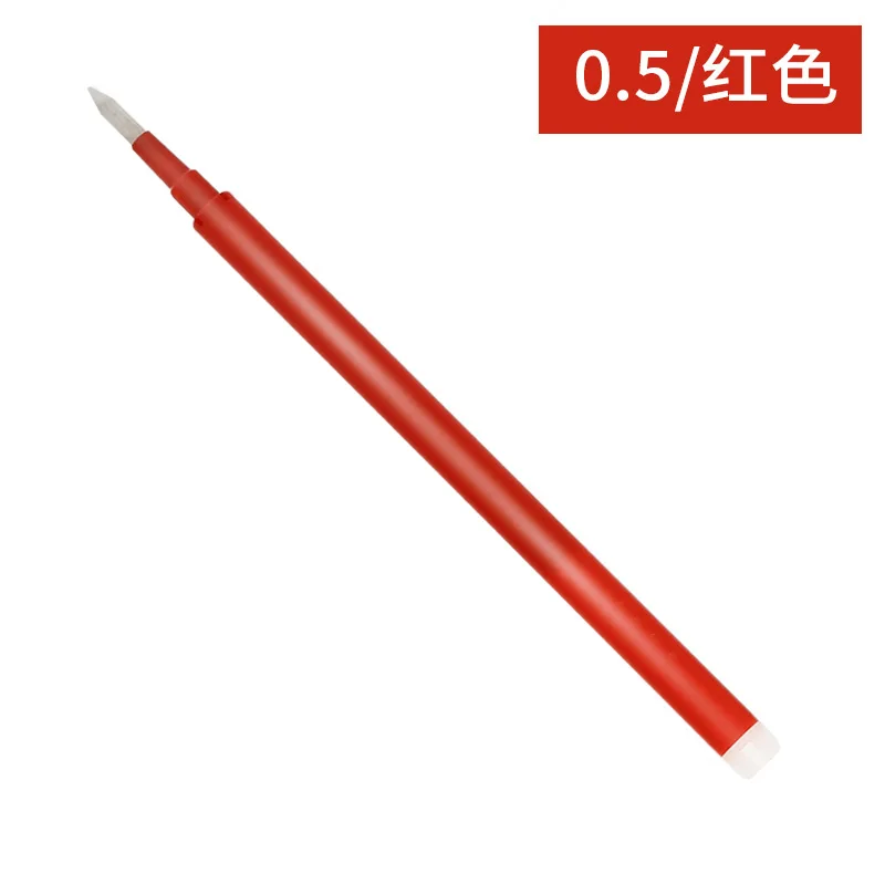 red Pilot Frixion 6/9/12/15 шт. стираемая ручка заправки зажигалок Цветной со стирающимися чернилами гель заправки для ручек Шариковая ручка гелевая заправка 0,5 мм перо BLS-FR5 - Цвет: red
