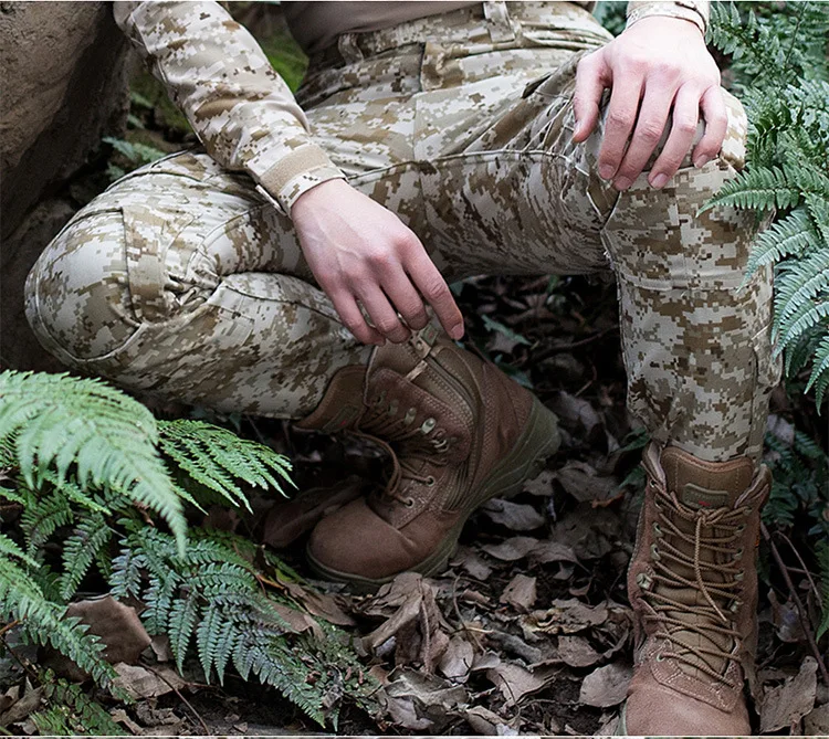 Тактический Камуфляж Военная форма защитный Цвет Боевая лягушка брюки военной одежды Для мужчин нам охотничьи брюки-карго