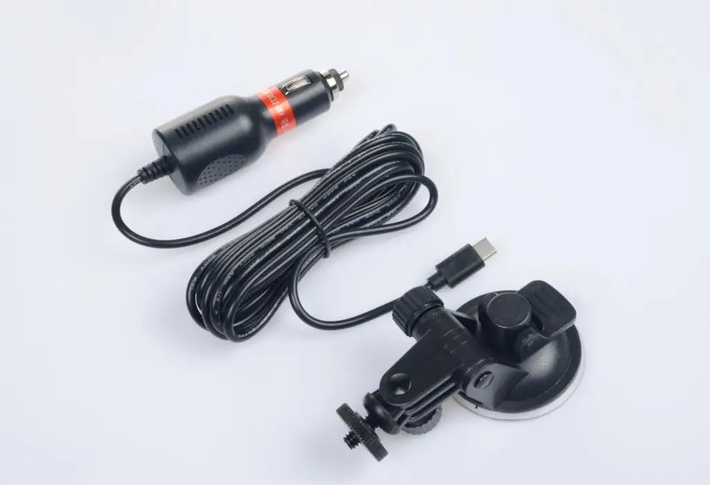 SJCAM SJ8 USB-C 자동차 충전기 + 자동차 흡입 컵 브래킷 자동차 홀더 자동차 충전기 SJ8 시리즈 스포츠 카메라
