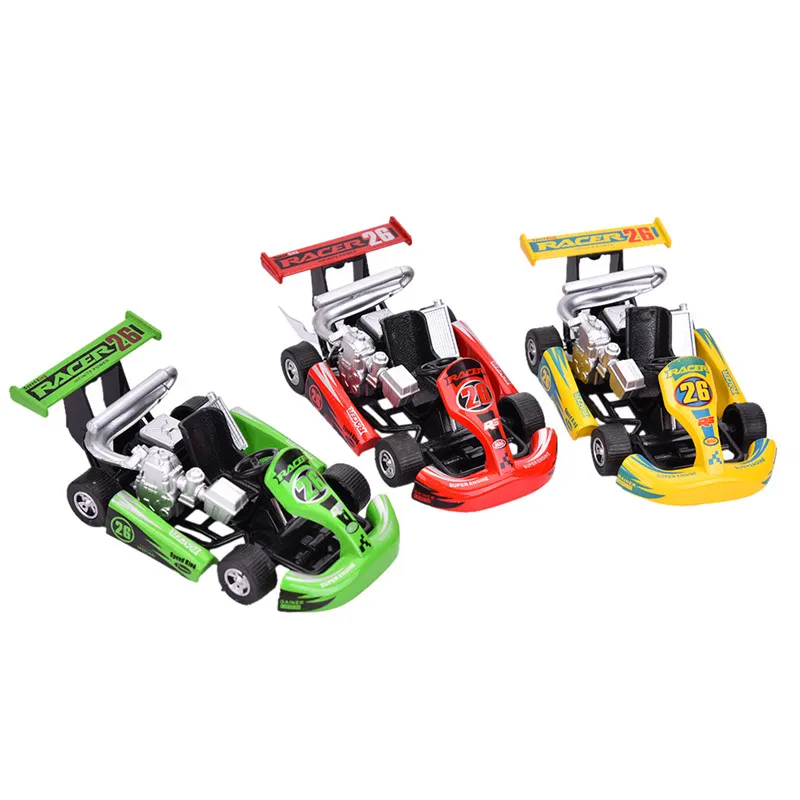 New Alloy Racing Car Model Children's Toys Power Restoring Car Classic