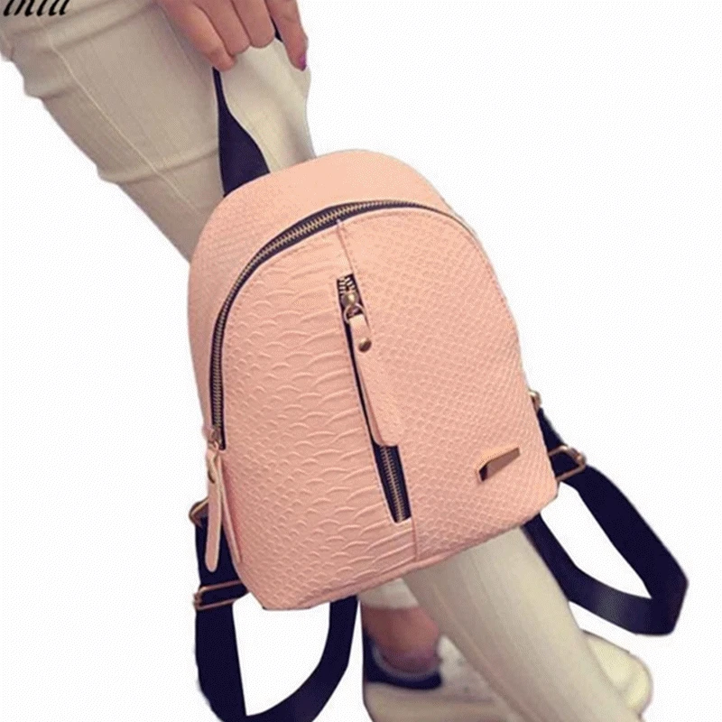 

Xiniu 2018 backpacks for high school girls Fashion PU Leather Female Backpacks Mochila Feminina Schoolbags Travel