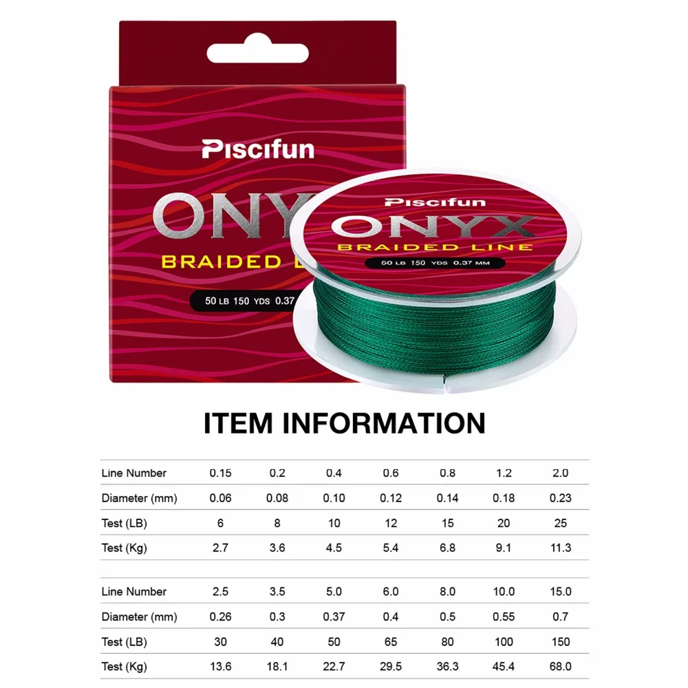 Piscifun 137М ЧП Плетеная Леска 6lb 8lb 10lb 20lb 25lb 30lb 40lb 45lb 50lb 60lb 80lb 100lb 150lb Super Strong Multifilament Рыбалка линии