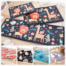 1 шт. Коврик Нескользящие кухонный ковер/коврик для ванной комнаты Главная вход напольный коврик коврики для прихожей Кухня-антискользящий коврик 40x60 50x80 см