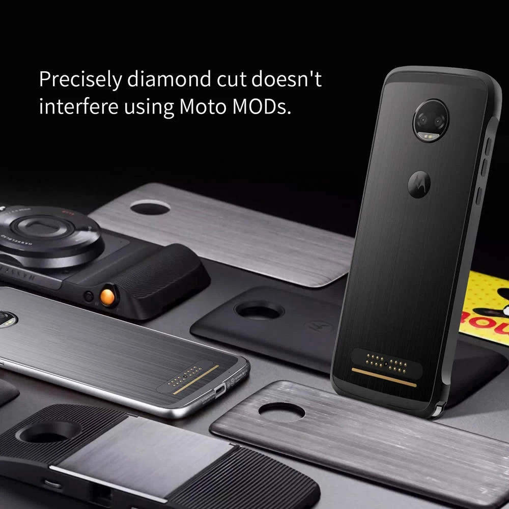 Для motorola Z2 force чехол бампер совместимый с moto mods DNGN роскошный алюминиевый сплав