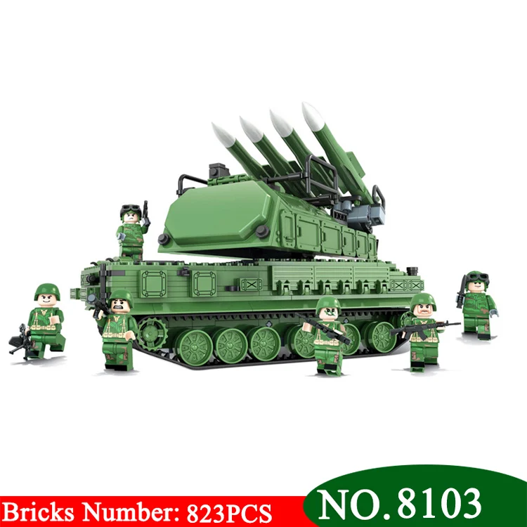 

Winner Military Model Toy Building Blocks The Russian 9M317 Air Defense Missile Assembly Education Toys brick Toys for children