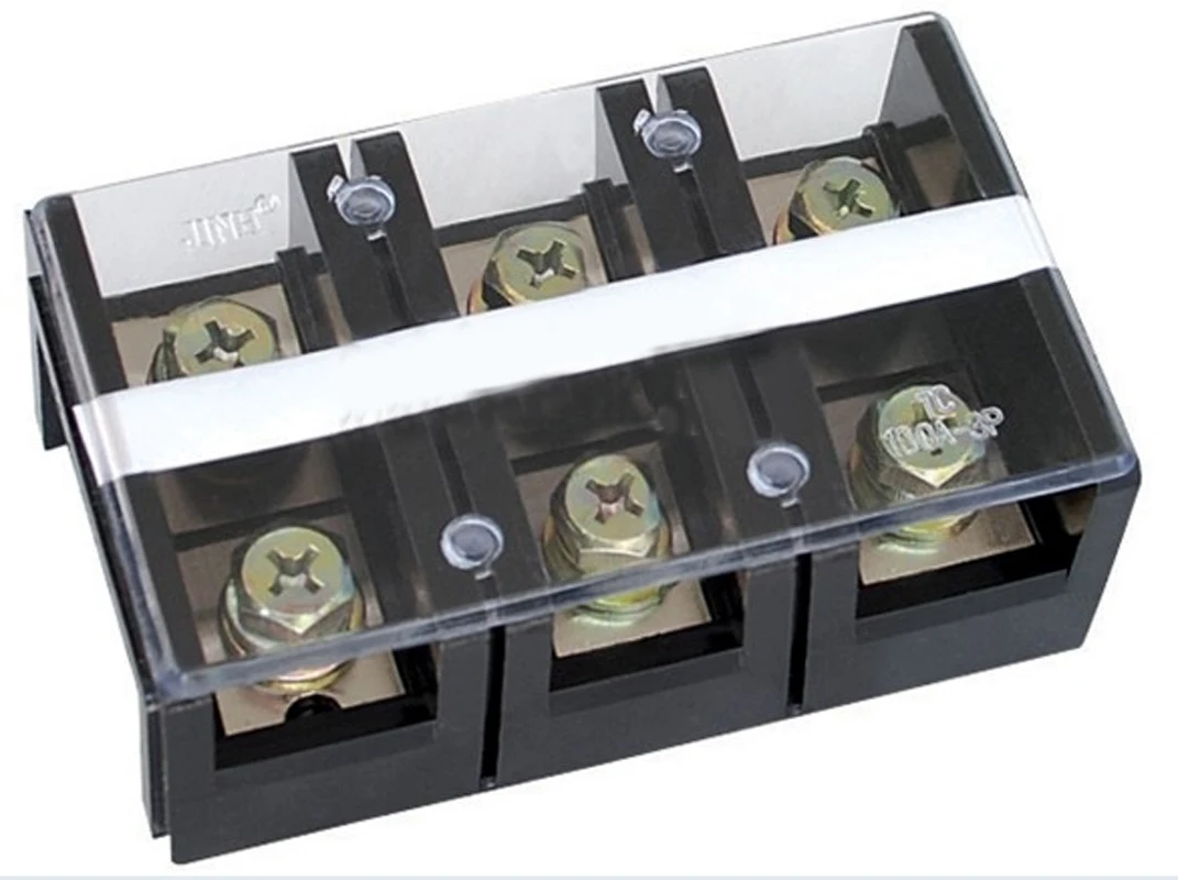 

1PCS Terminal Block Terminal Block TC-1003 Fixed Row. High Current Terminal Block 100A Terminal Block Row 3P
