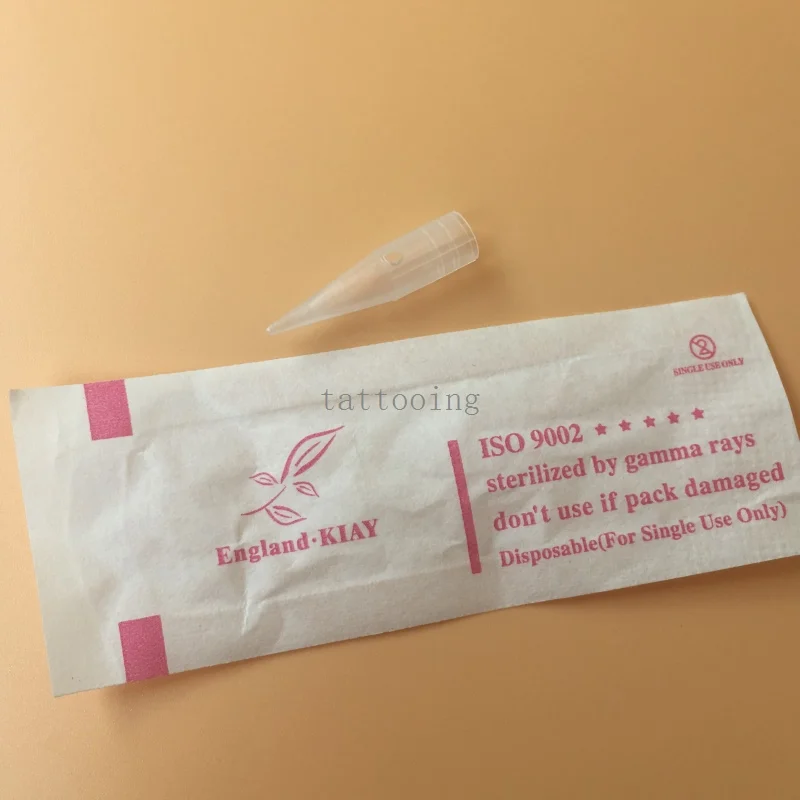 100pcs 1RL Disposable Permanent Eyebrow Makeup Needles Caps Tips for Eyebrow Makeup Machine Tattoo Needles