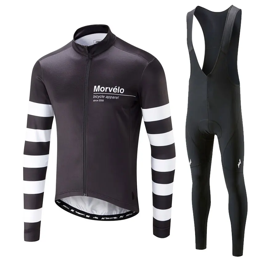 Высококачественные командные осенние дышащие топы с длинным рукавом Morvelo