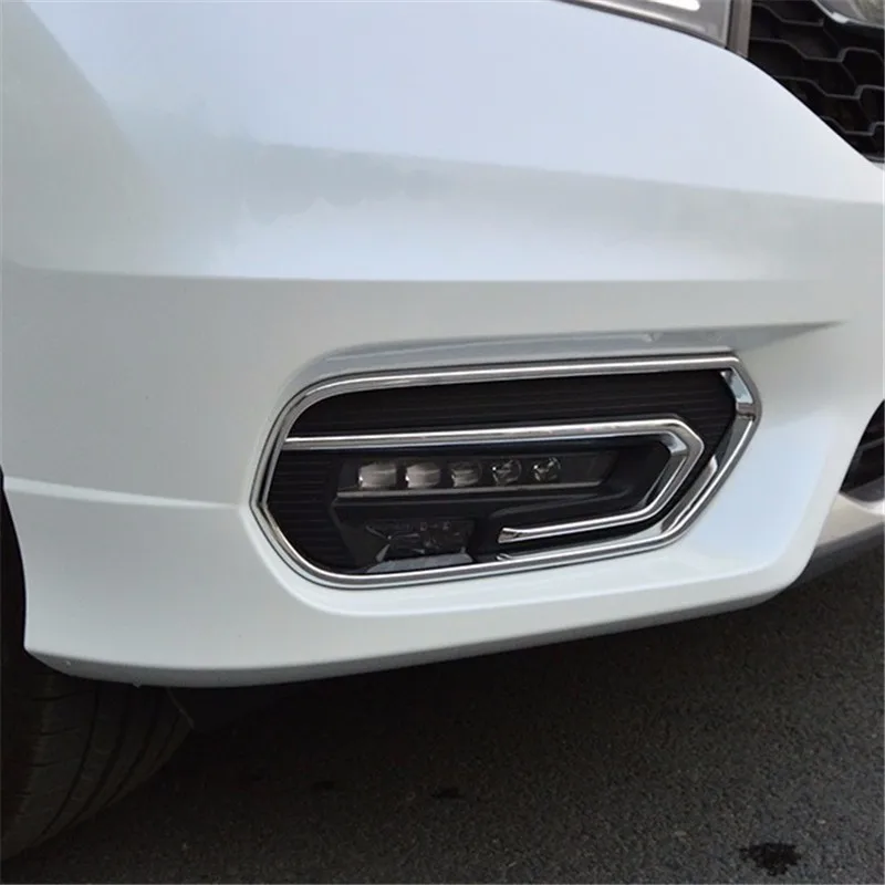 

automobile car covers accessories chromium styling around edge modification fog lamp decorative ring FOR Honda Avancier