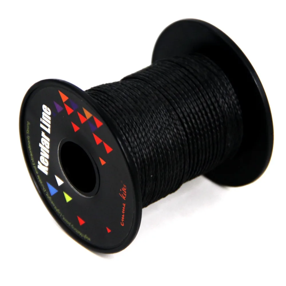 100ft 900lb Flying Kite Line Stunt Power Kite String Braided Kevlar Line for Sea Fishing Camping