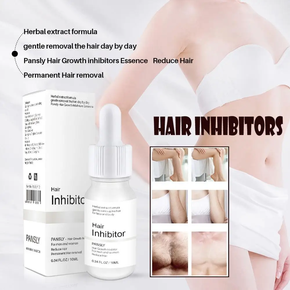10ml Natural Hair Removal Repair Essence Hair Suppression Organic