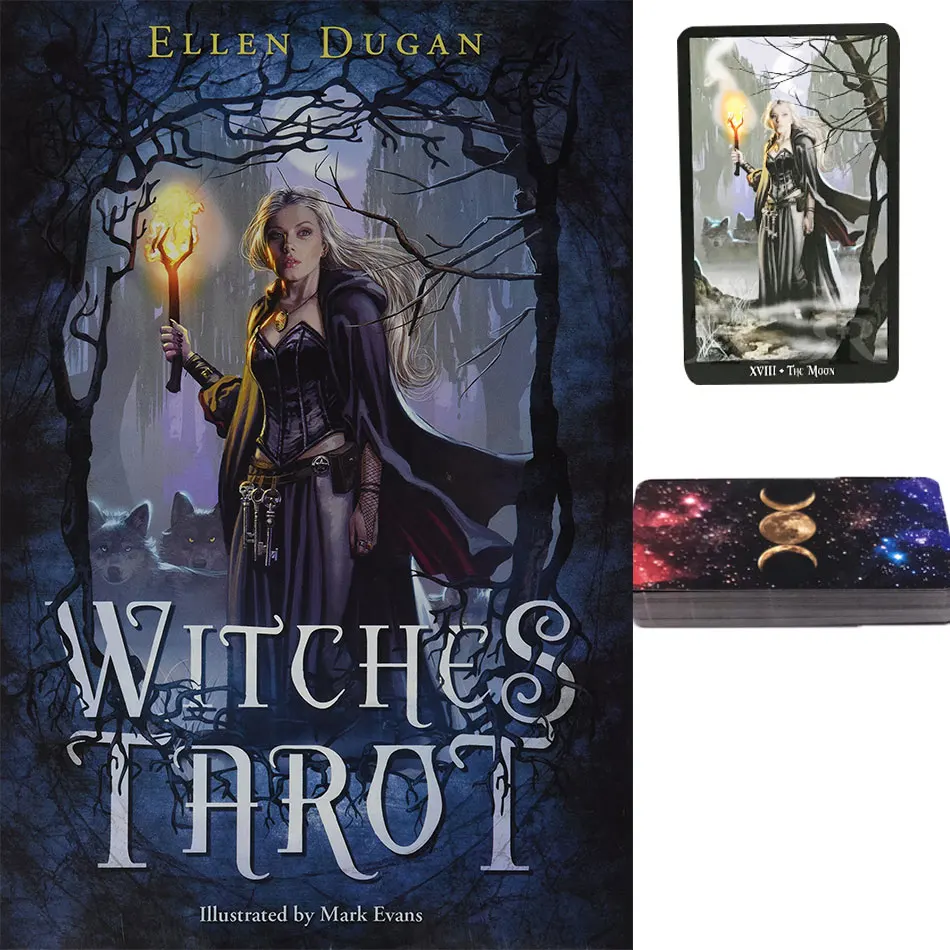 

Tarot deck cards divination fate playing board games for family friends 78-card