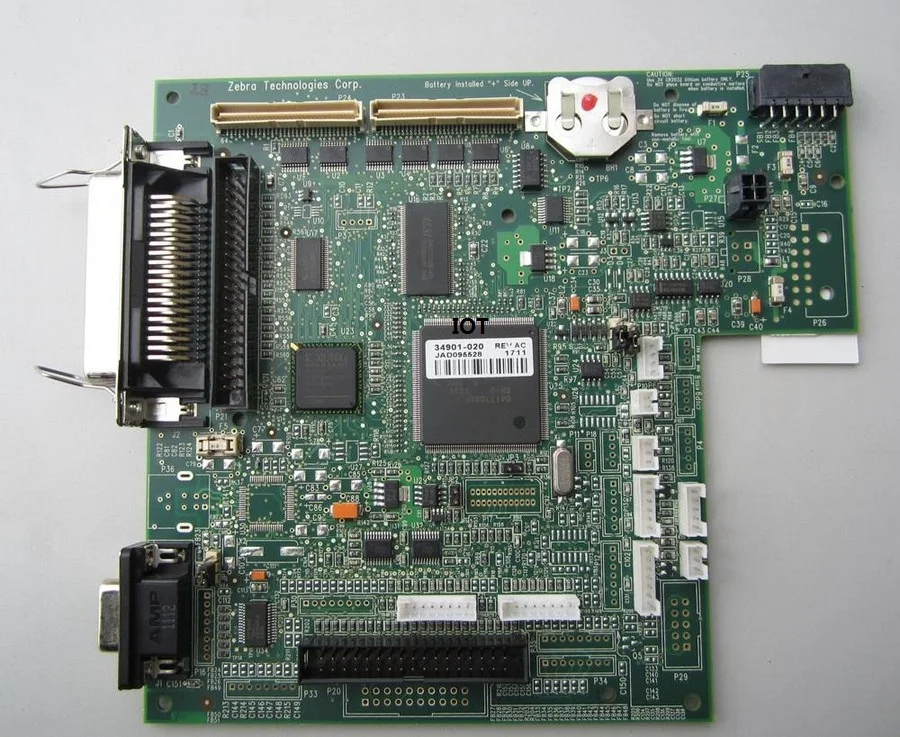 ل zebra 105sl طابعة الباركود اللوحة (200 ديسيبل متوحد الخواص/300 ديسيبل متوحد الخواص) [تفكيك الأصلي] ، 100% اختبار جيد! 90 يوما الضمان!