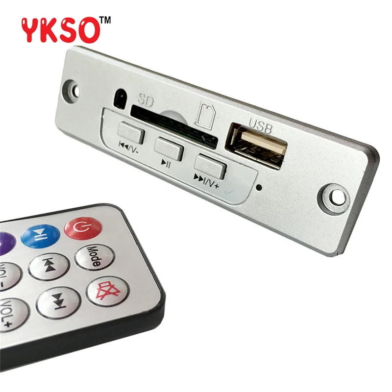 YKSO 3.7V 5V Power MP3 Decoder Board Built In 3W Amplifier MP3 Players