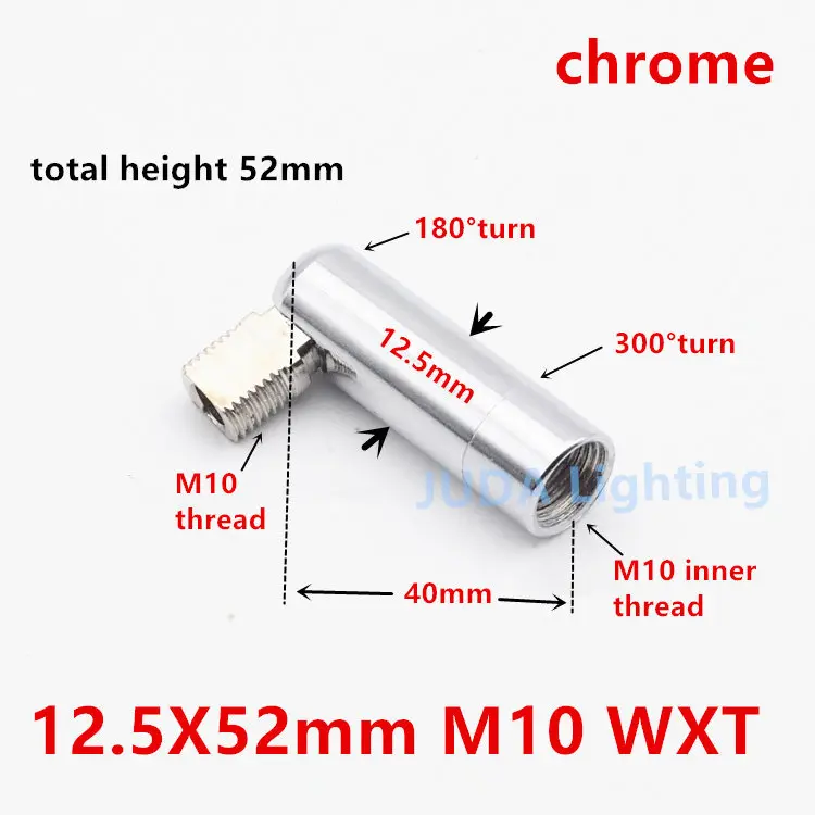 12.5X52mmM10