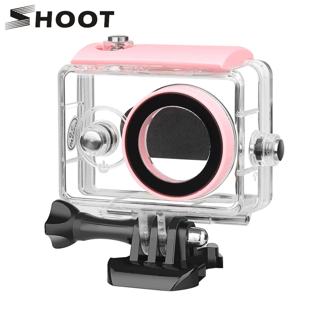Best Offers SHOOT 40M Waterproof Housing Case For Xiaomi Yi 2K Xiaoyi Xiayi Action Camera Waterproof case For Xiaomi Yi 1st Cam Accessories Best Offers SHOOT 40M Waterproof Housing Case For Xiaomi Yi 2K Xiaoyi Xiayi Action Camera Waterproof case For Xiaomi Yi 1st Cam Accessories