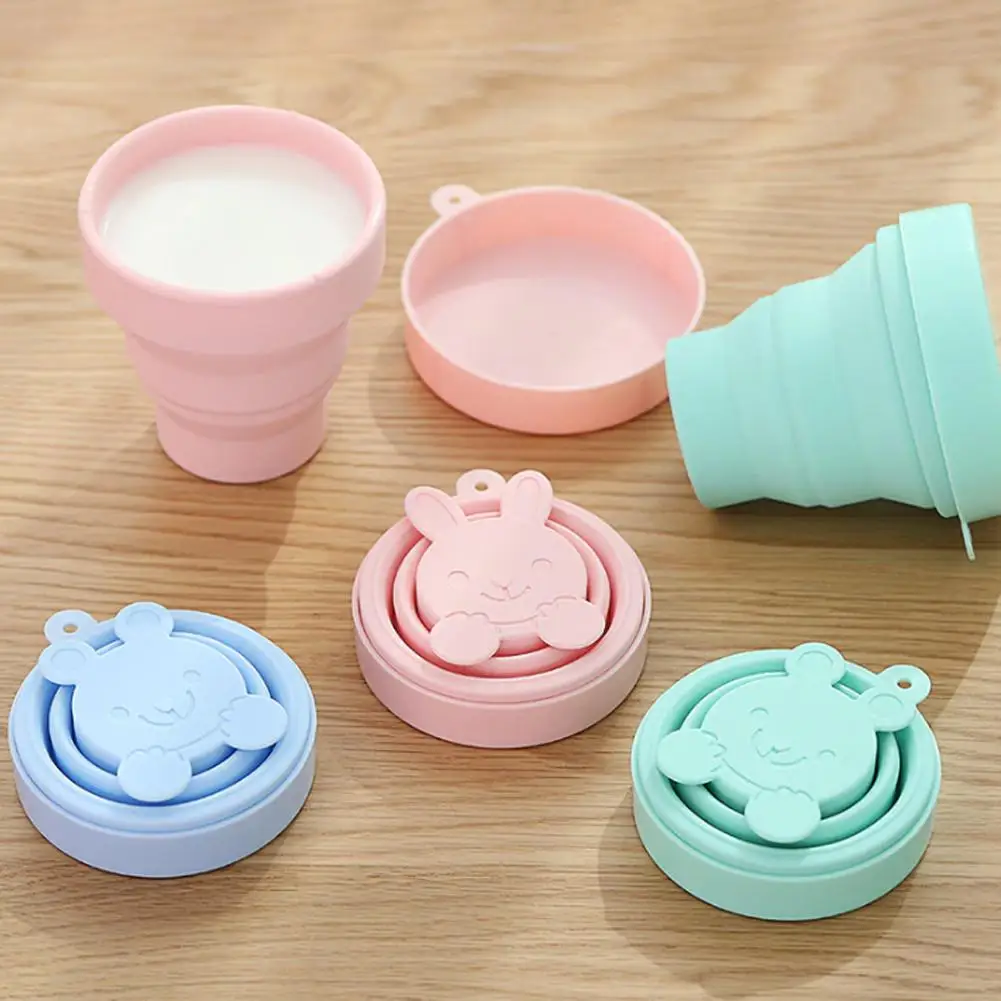 

Outdoor Travel Mugs Bottle Foldable Silicone Gel Compressible Poratble Bottle