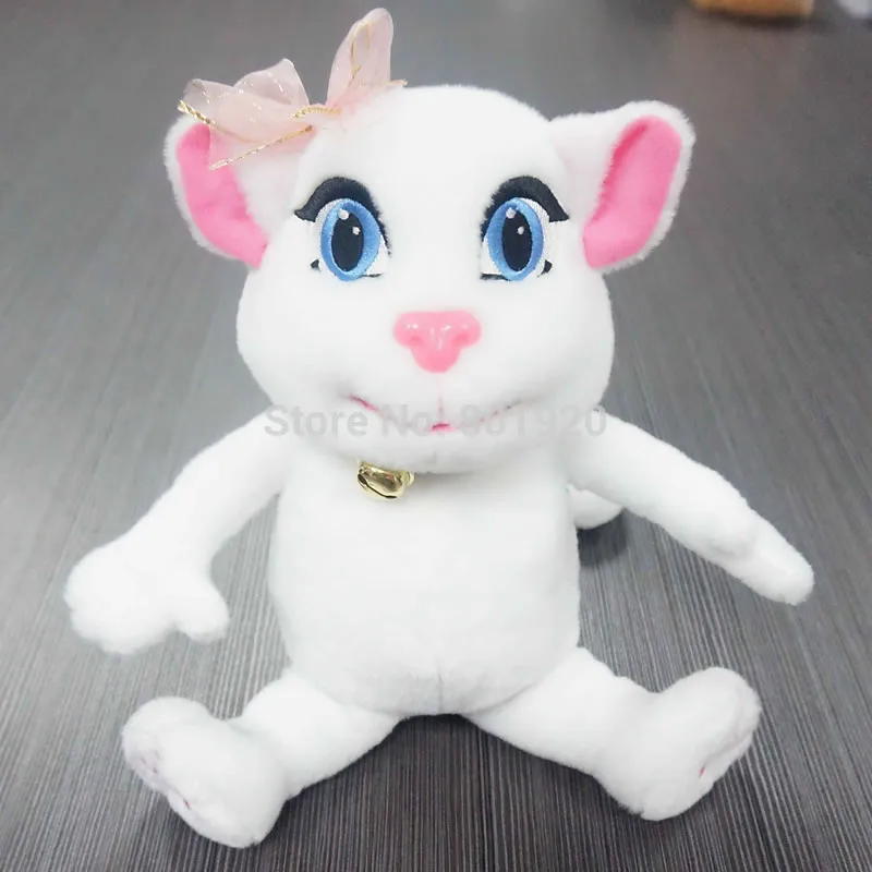 NewlovelycatTalkingangelaplushElectronictoyStuffedPlush