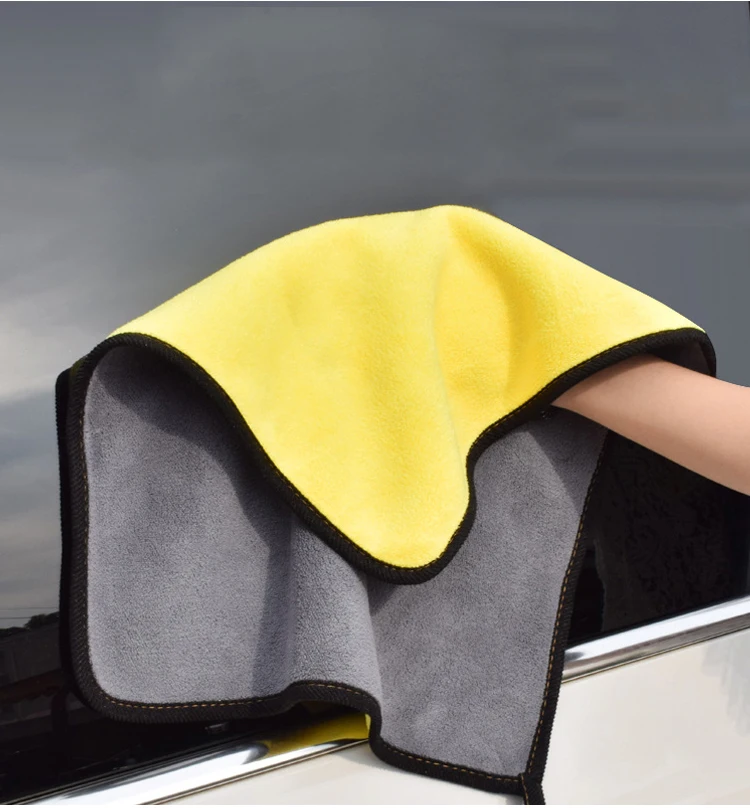 Car Polishing Washing Towels Plush Microfiber Car Cleaning Towel Car Towel Auto Cleaning Cloth Car Detailing Wash Drying Towel (2)