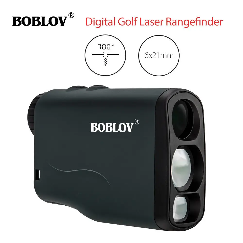 

BOBLOV 700M Professional 6x21mm Golf Rangefinder Waterproof With Ranging Mode Scan Mode Golf Distance For Golfing Or Hunting
