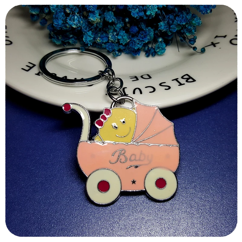 

Fantastic Souvenir "Baby in a Pram" Key Chain Ring Gift