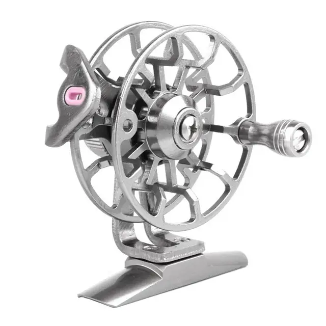 Cheap Fly Fishing Reel with Lightweight Portable CNC Machined Aluminum Alloy Body Diameter 55mm Size Right or Left Hand Retrieve Cheap Fly Fishing Reel with Lightweight Portable CNC Machined Aluminum Alloy Body Diameter 55mm Size Right or Left Hand Retrieve
