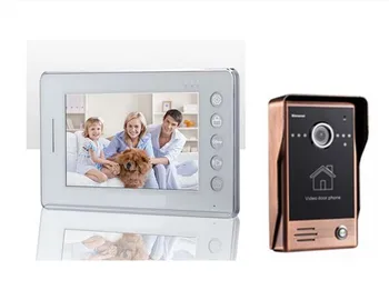

XinSiLu Photo and Video Recording 700tvline 7" LCD digital Video Door Phone Doorbell Intercom System HD IR Video Camera