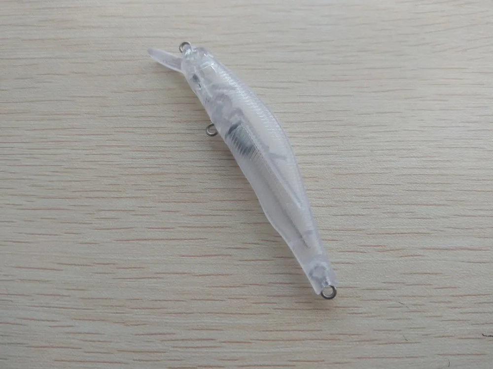 10 шт. Неокрашенный рыболовные приманки тела Hardbaits Воблер для рыбалки