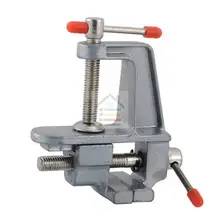 New 36mm 3.5″ Mini Vise Tool Aluminum Vice Handy Craft Hobby Jewelry Clamp Fixed On Table Bench
