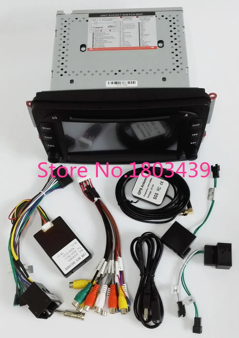Sale 7" Android 7.1 Car DVD Multimedia player radio Stereo for Benz W203 S203 C180 C200 C220 C230 C240 C270 C280 C300 C320 C350 C32 45