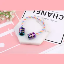 Модные игрушки Begleri из алюминиевого сплава, яркие бусины для беспокойства, Паракорд для пальцев, антистресс, экстремальное движение пальцев