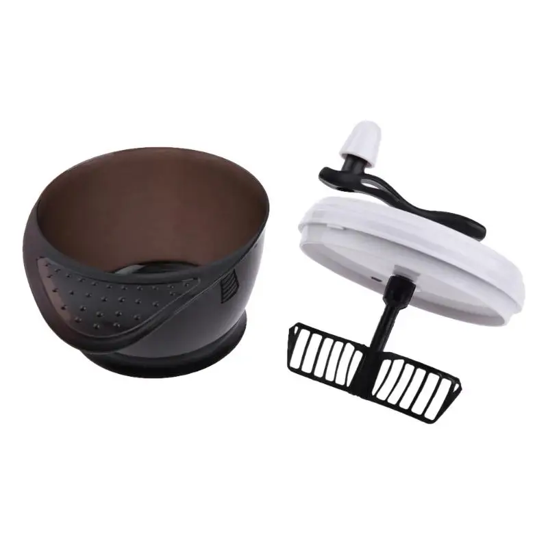 Salon Hair Coloring Bowl color hair Big Capacity Hair Dye Cream Mixer Barber Stirrer Blender Saving Time Hairdresse Accessory