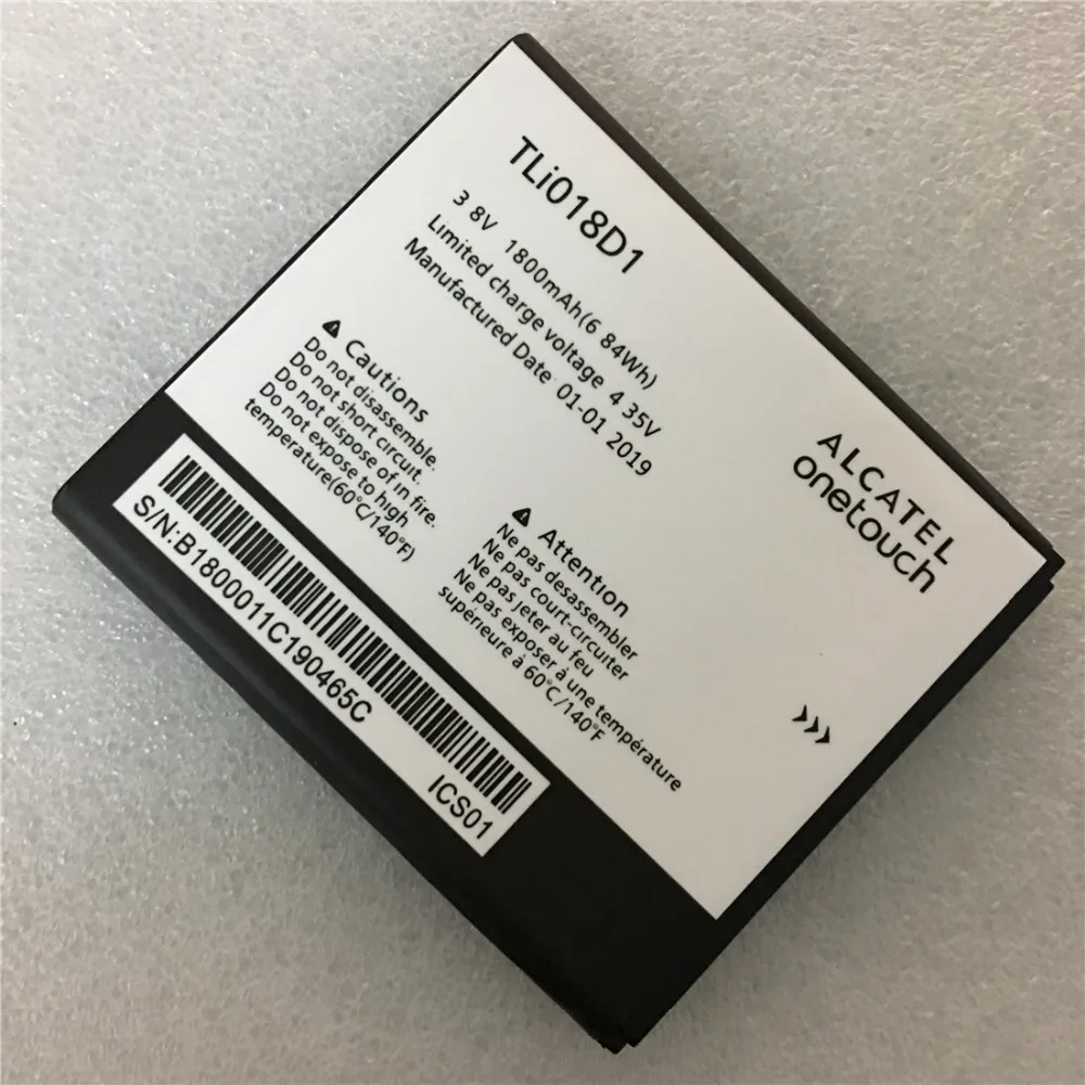 Новый источник TLi018D1 батарея для Alcatel onetouch Pop D5 Dual 5038x OT5038X 3 5015D OT 5016 5051A литий ионный