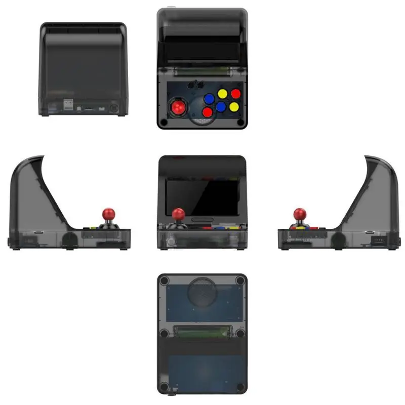

Retro Portable Mini Handheld Arcade Double Game Console 64bit 4.3 inch 16GB built-in 3000 Games